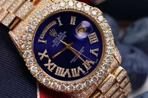 iced out rolex womens|iced out Rolex for sale.